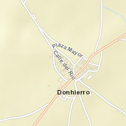 Donhierro Street Map