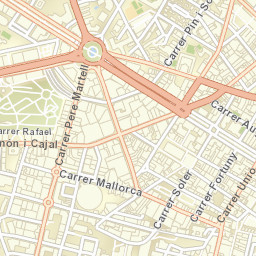 Tarragona Street Map