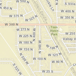 400-498 W 300 N Clearfield UT Street Map