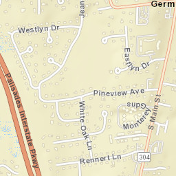 Germonds New York Street Map