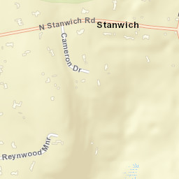 Stanwich Connecticut Street Map