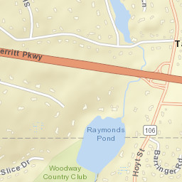 Talmadge Hill Connecticut Street Map
