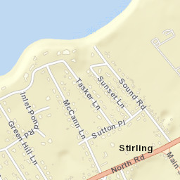 Stirling New York Street Map