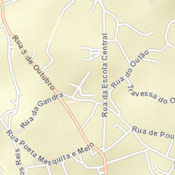 Avintes Street Map