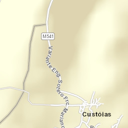 Custoias Street Map