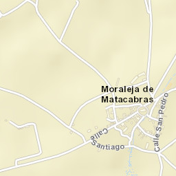 Moraleja de Matacabras Street Map