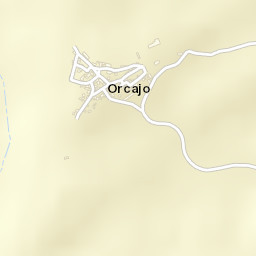 Orcajo Street Map