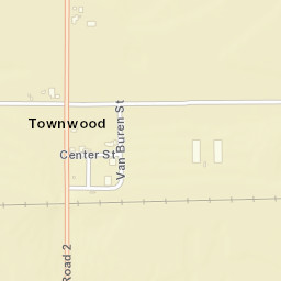 Townwood Ohio Street Map