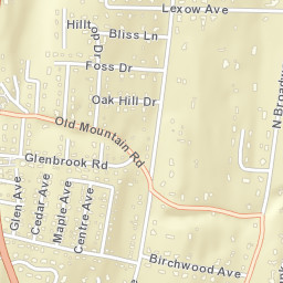 Upper Nyack New York Street Map