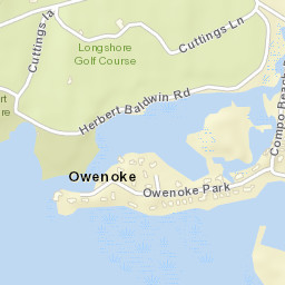 Owenoke Connecticut Street Map