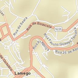 Lamego Street Map