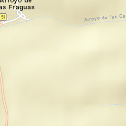 Arroyo de las Fraguas Street Map