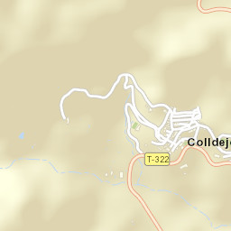 Colldejou Street Map