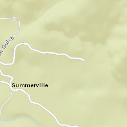 Summerville California Street Map