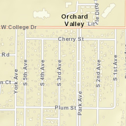 2101 Park Avenue Cheyenne WY Street Map