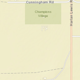 14481-14521 Harlan Lewis Road, Bellevue Street Map