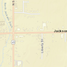 North Jackson Ohio Street Map