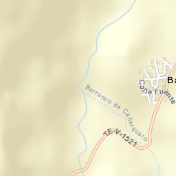 Bádenas Street Map