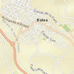 Batea Street Map