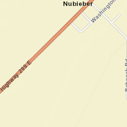 Nubieber California Street Map