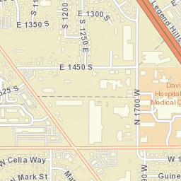 1522-1598 N 1700 W Layton UT Street Map