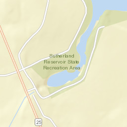 Nebraska 25, Sutherland, NE 69165, America Street Map