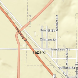 600 Myoma Street Hazard NE 68844 Street Map