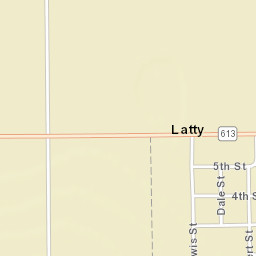 Latty Ohio Street Map