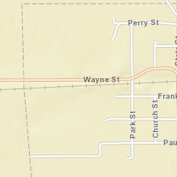 Melrose Ohio Street Map