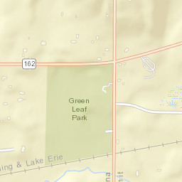 Paxton Ohio Street Map