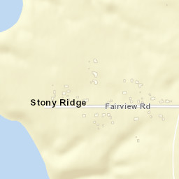 Stony Ridge Ohio Street Map