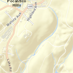Pocantico Hills New York Street Map