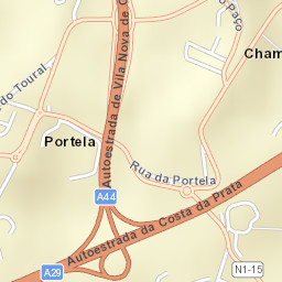 Gulpilhares Street Map