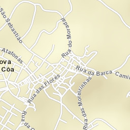 Vila Nova de Foz Côa Street Map