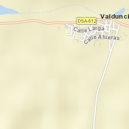 Valdunciel Street Map