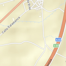 Pajares de la Laguna Street Map