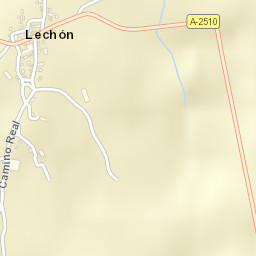 Lechón Street Map