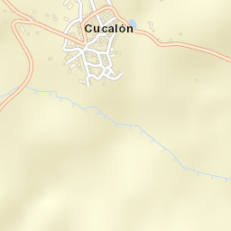 Cucalón Street Map