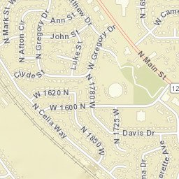 1370 North Celia Way, Layton, UT 84041 Street Map