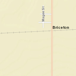 Briceton Ohio Street Map