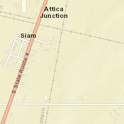 Siam Ohio Street Map