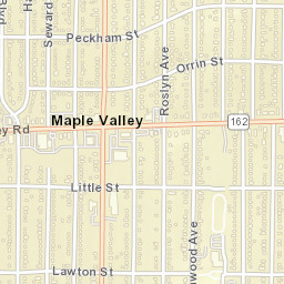 Maple Valley Ohio Street Map