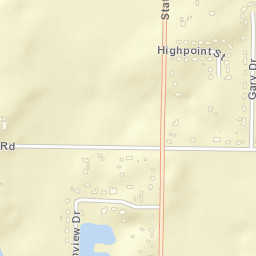 Bunkers Corners Ohio Street Map