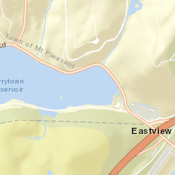 Eastview New York Street Map