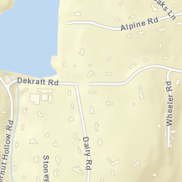 Pine Hill Connecticut Street Map