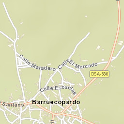 Barruecopardo Street Map