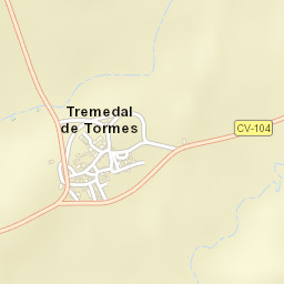 Tremedal de Tormes Street Map