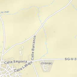 Yanguas de Eresma Street Map