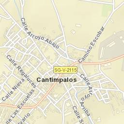 Cantimpalos Street Map