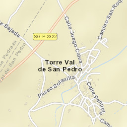 Torre Val de San Pedro Street Map